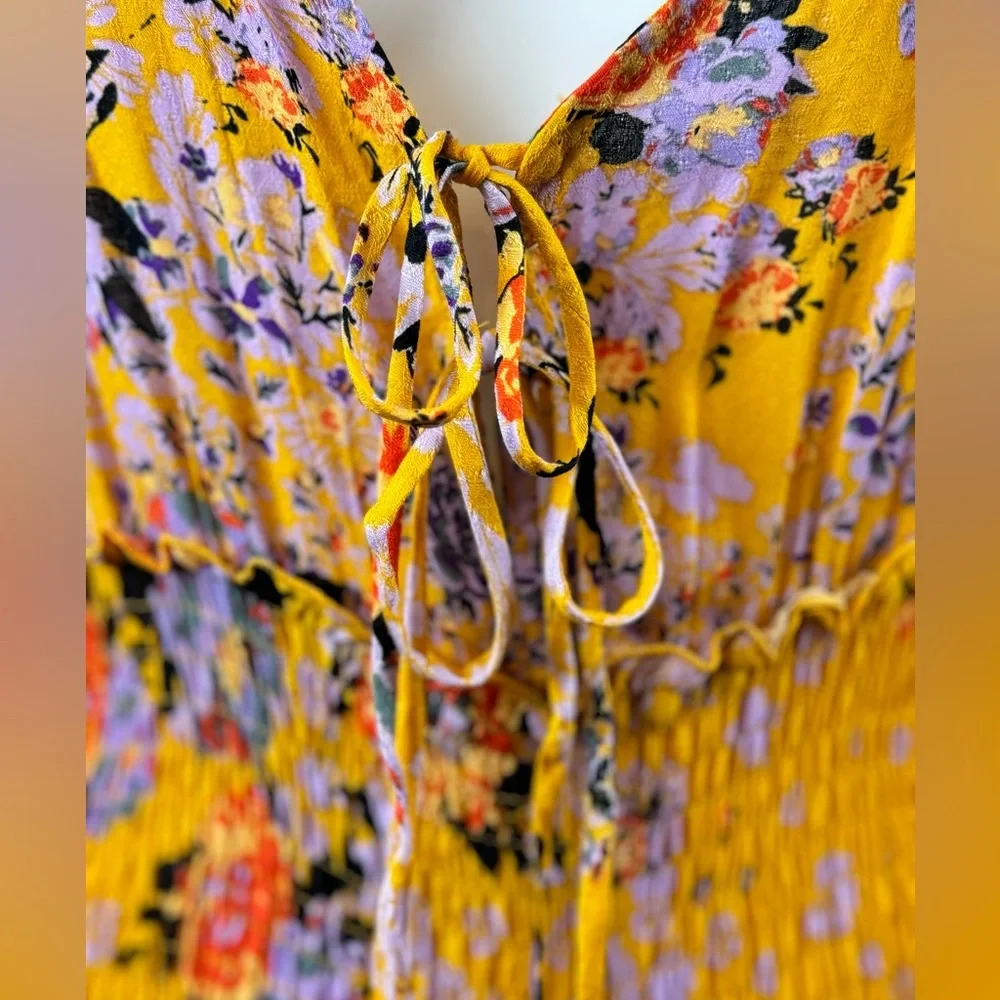 NWT Free People Intimately Ready For The Day Maxi Slip Dress $108 Size Medium - Picture 5 of 15